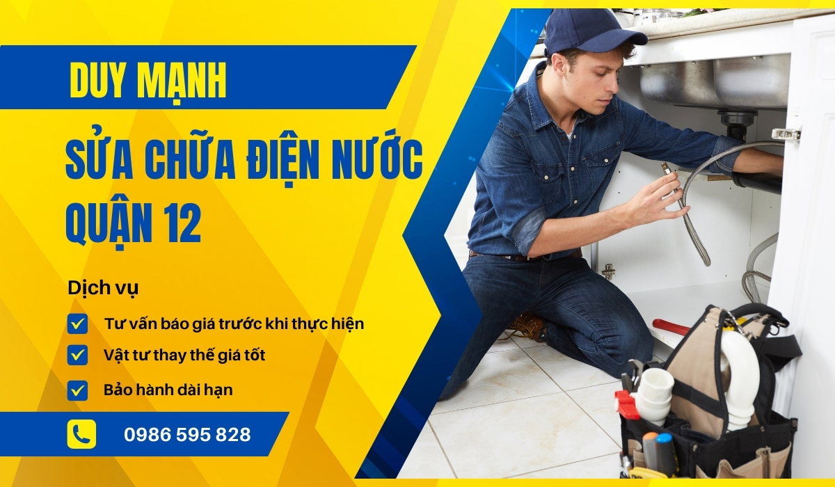 sửa chữa điện nước quận 12