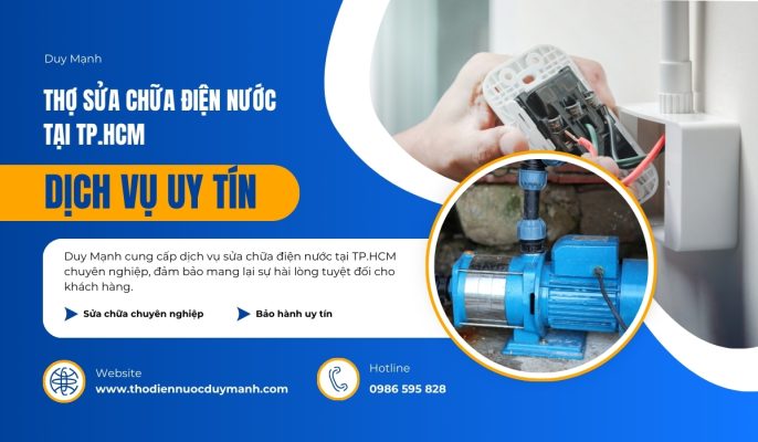 Thợ sửa chữa điện nước tại Tp.HCM