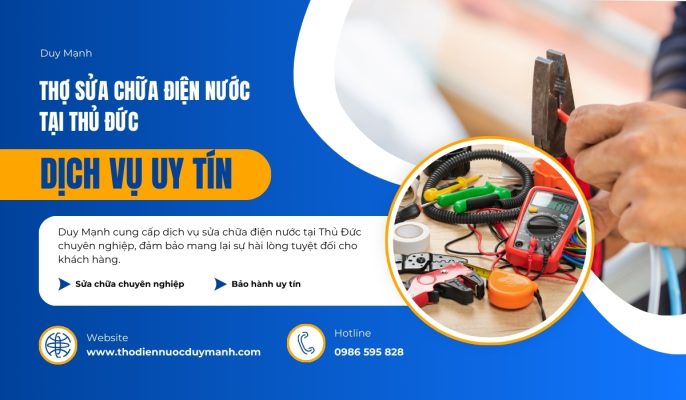 thợ sửa chữa điện nước thủ Đức