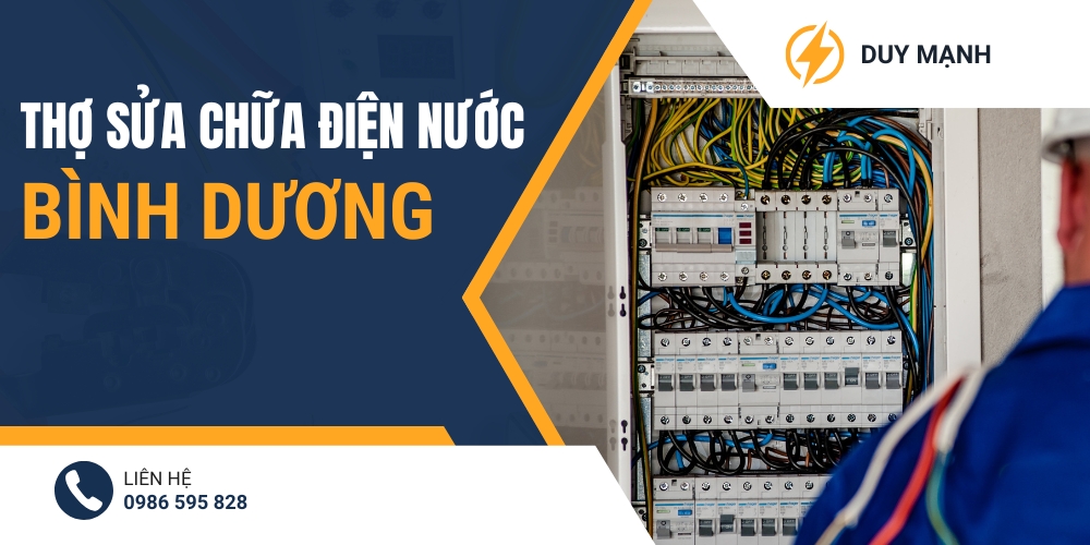 thợ sửa chữa điện nước Bình Dương